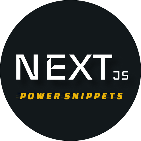 Nextjs 13/14+ Power Snippets | TypeScript/Javascript